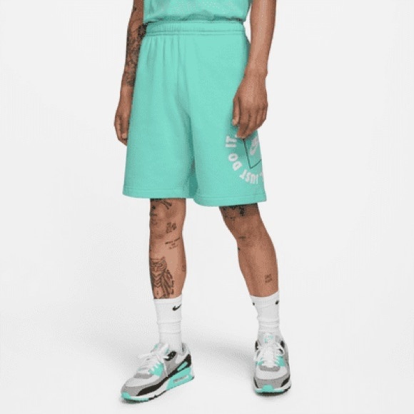 Nike Men’s Baggy Blue Sweat Shorts NWT - Picture 2 of 12